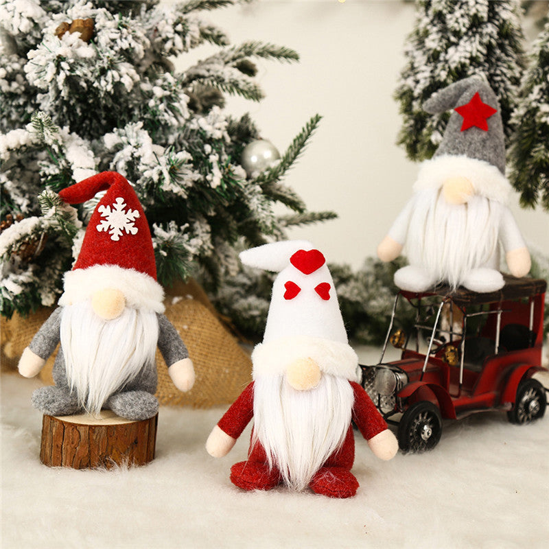 Faceless Santa Christmas Doll