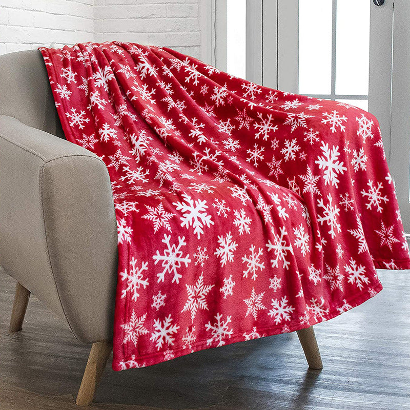 Xmas Comfort Plush Bed Blanket