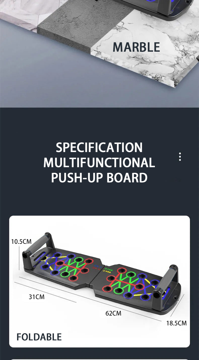 Foldable Push-Up Board