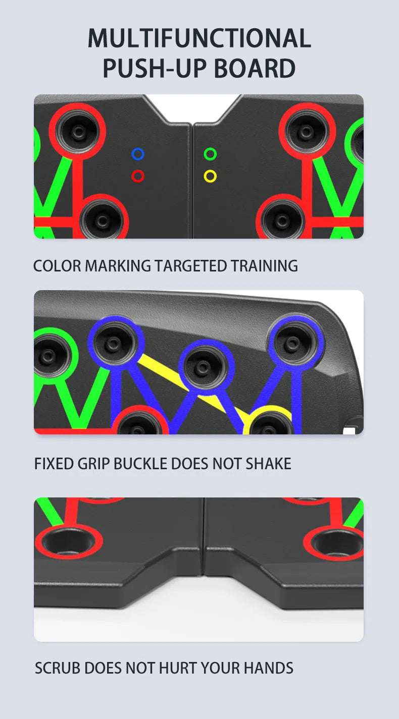 Foldable Push-Up Board