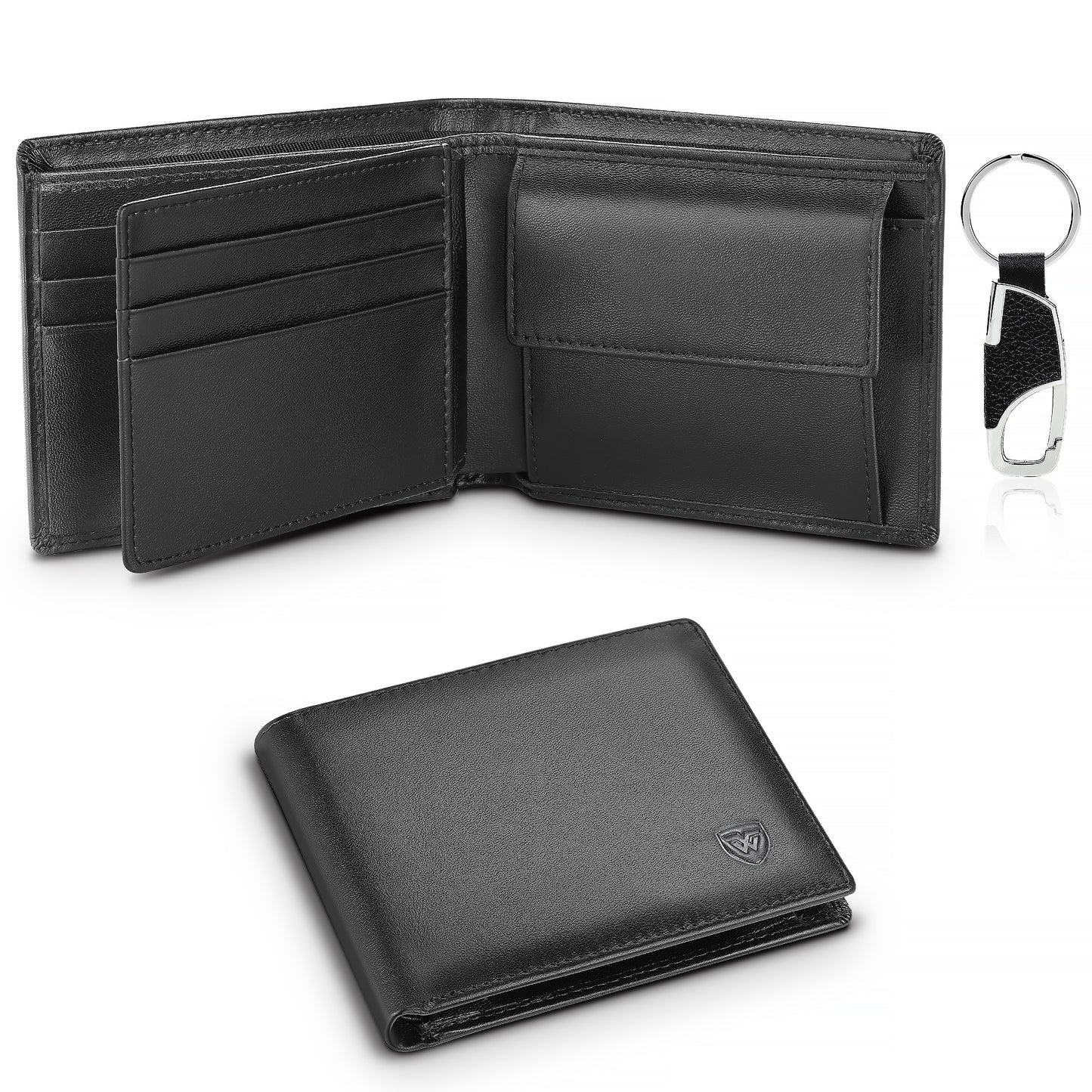 Secure Slim Leather RFID Men's Wallet