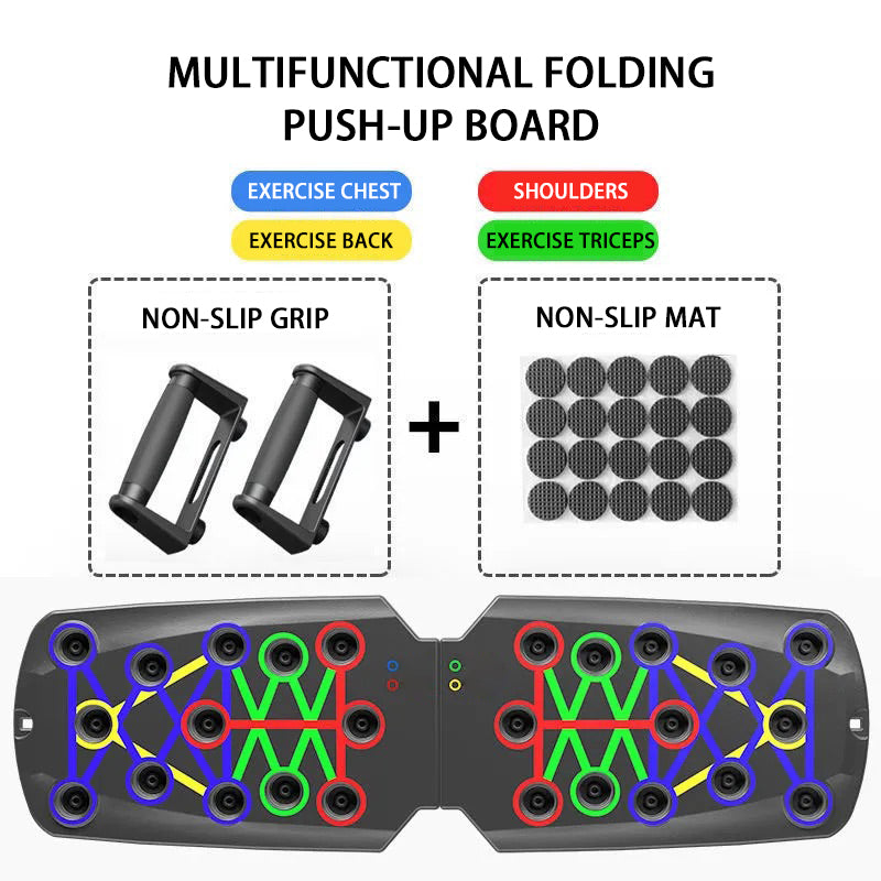 Foldable Push-Up Board